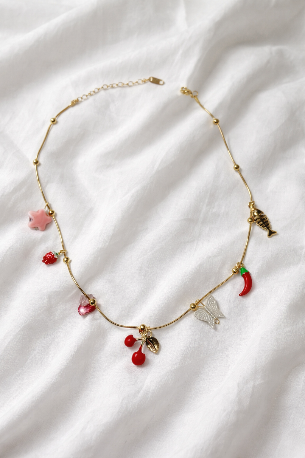 Cherry Charm Necklace