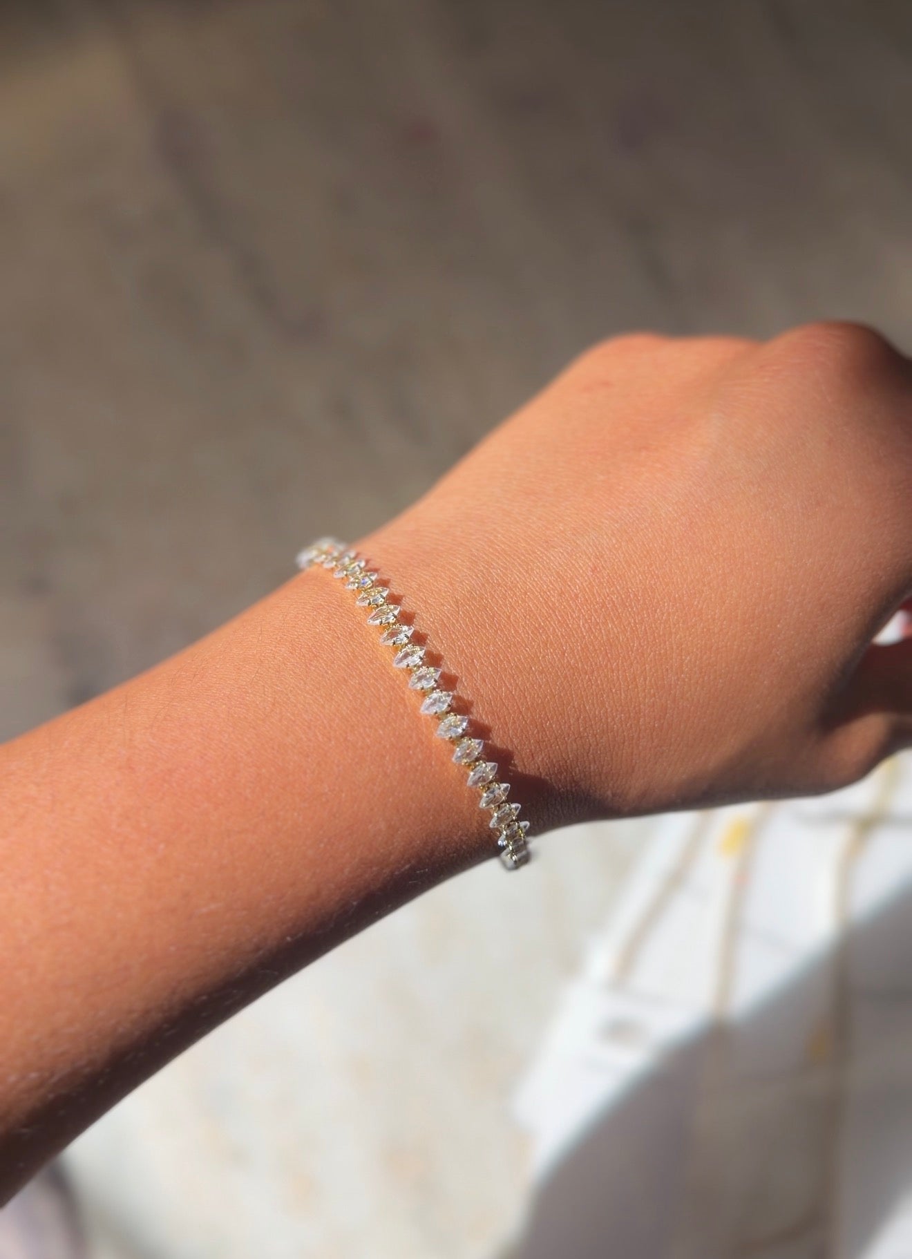 Rhea Tennis Bracelet