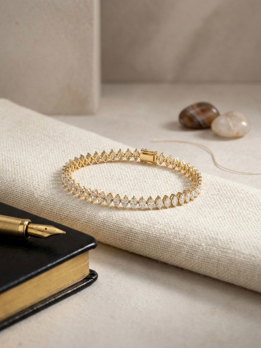 Rhea Tennis Bracelet