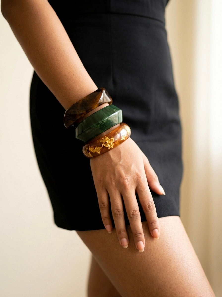 Smoky BangleS (Stack OF 3)