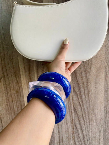 Sapphire Bangles