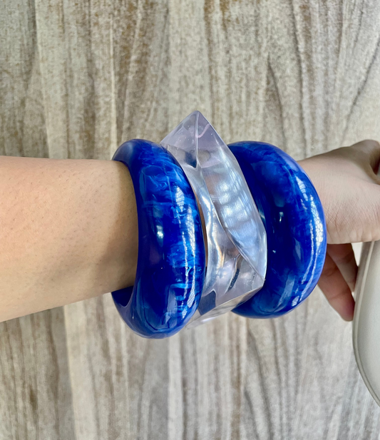 Sapphire Bangles