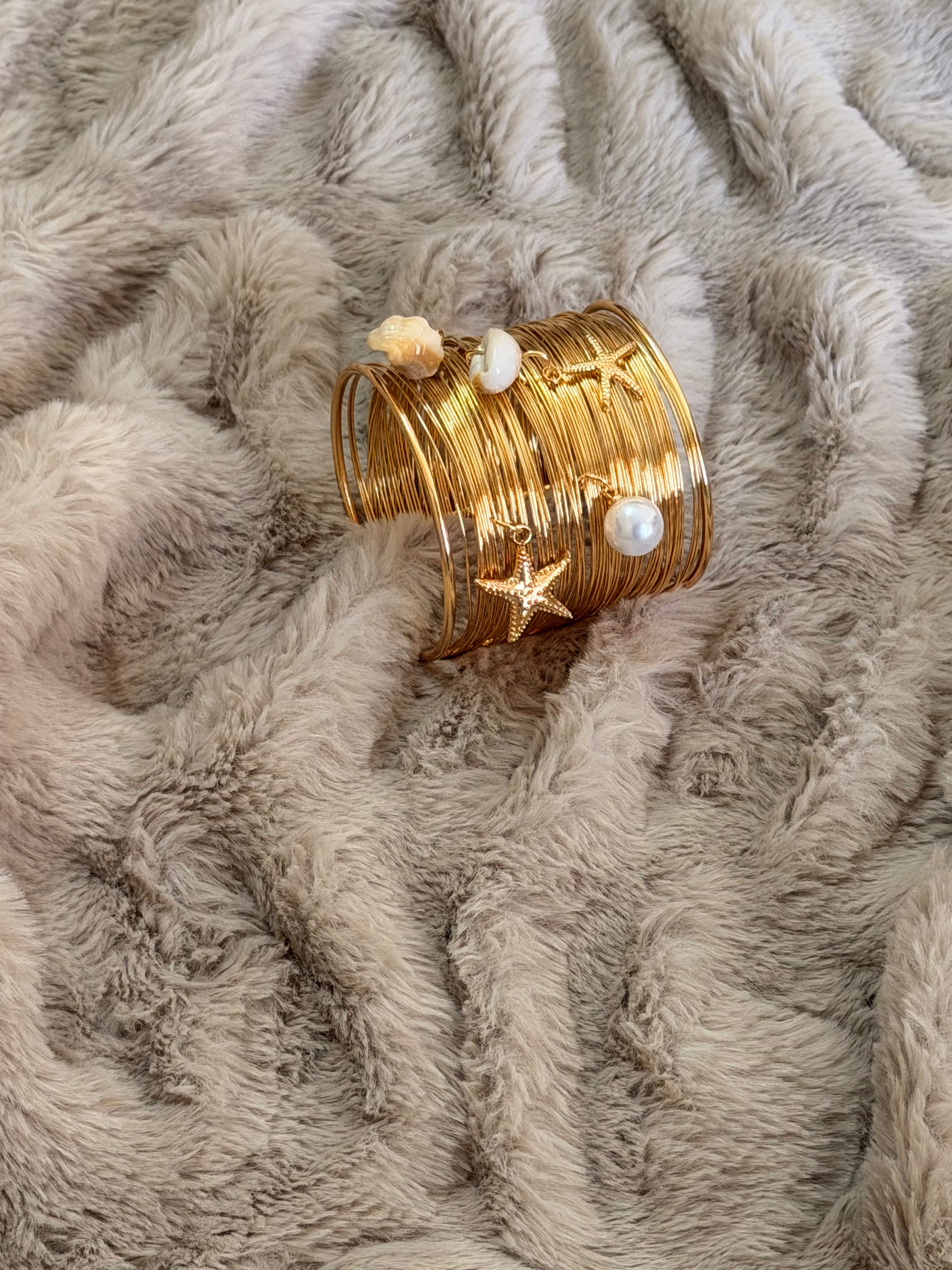 Sea Charms Cuff