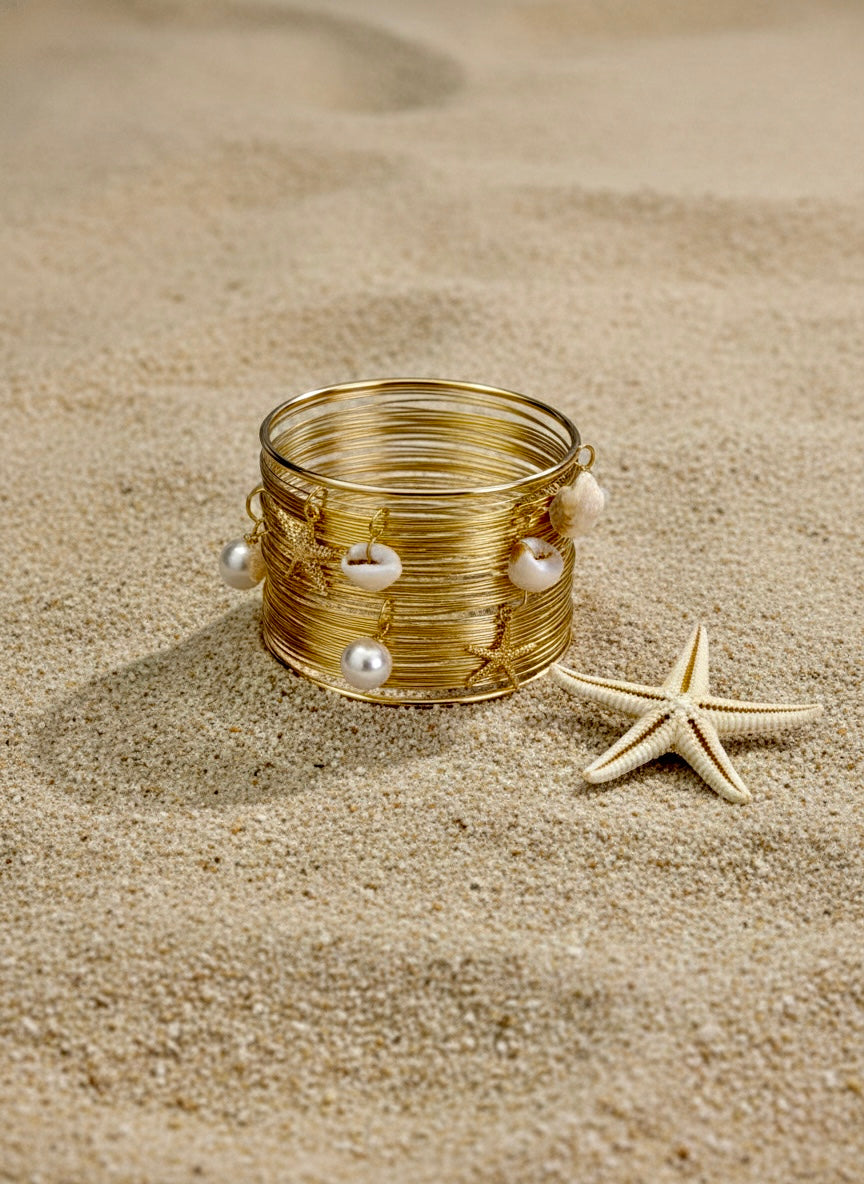 Sea Charms Cuff