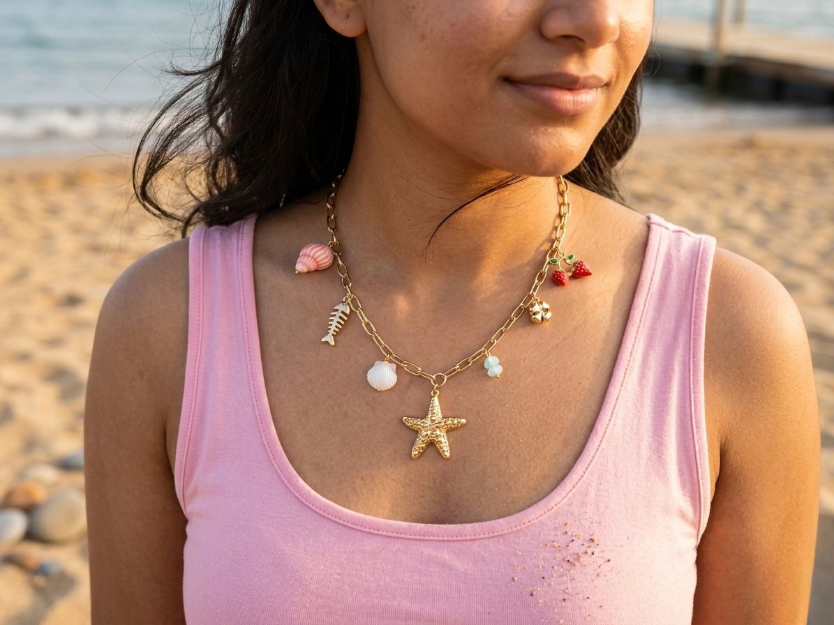 Starfish Charm Necklace